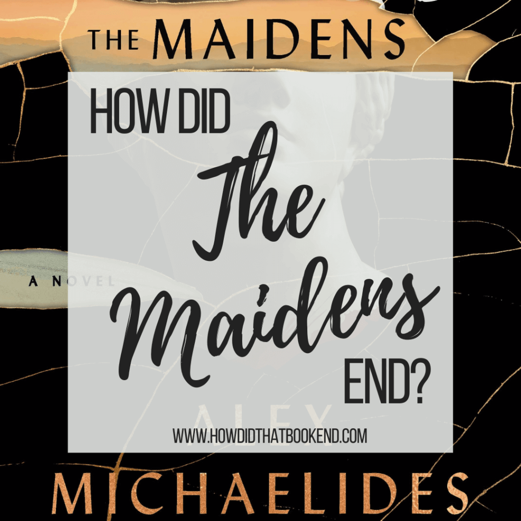 Alex Michaelides The Maidens Bookends