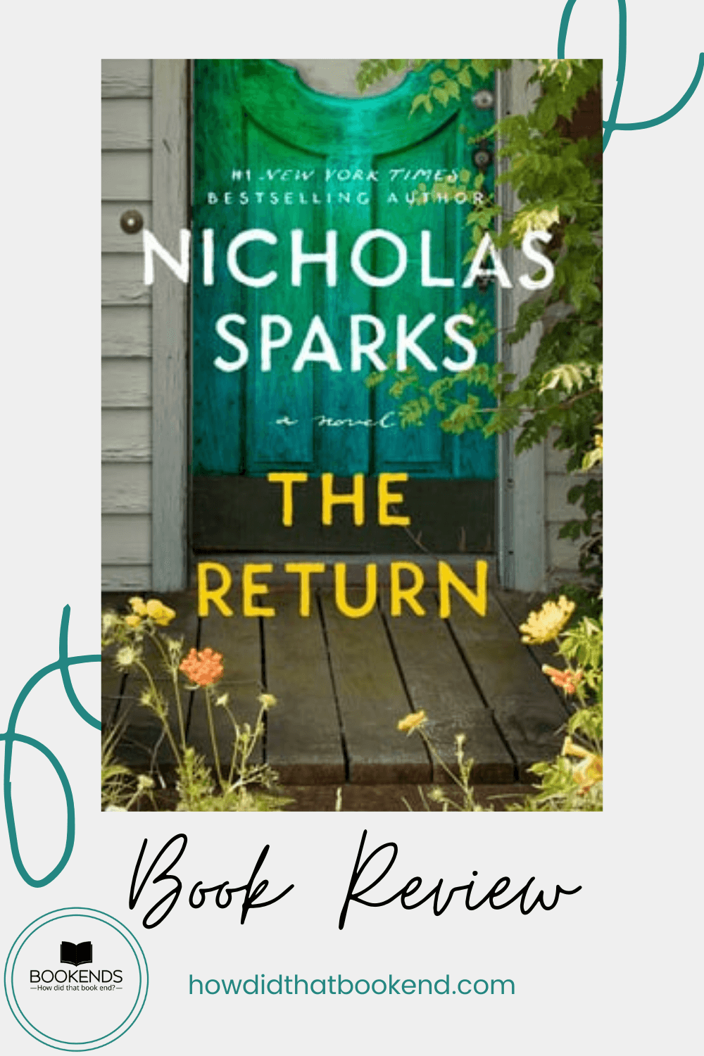 Nicholas Sparks The Return Bookends