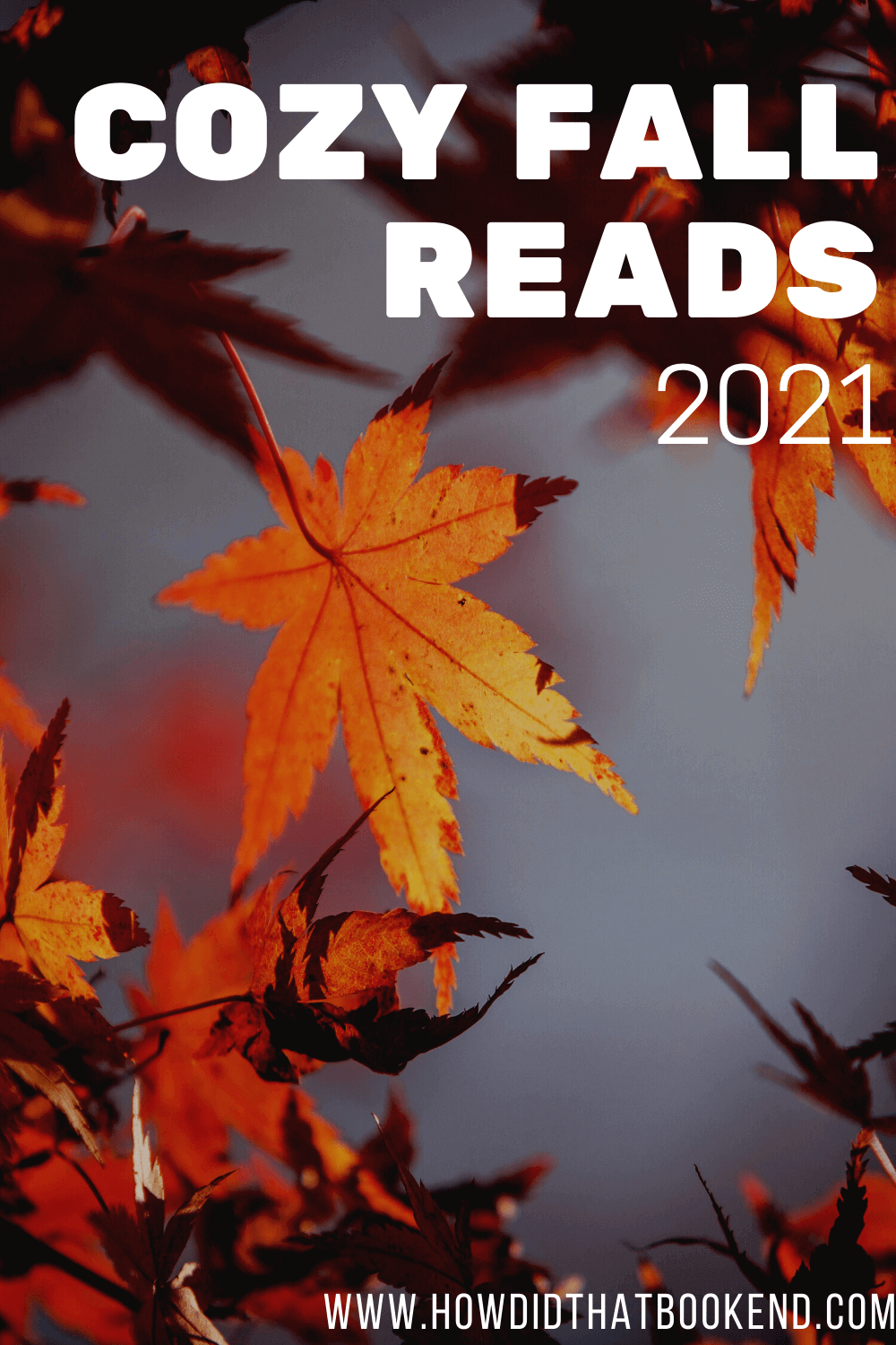 Cozy Fall Reads Bookends