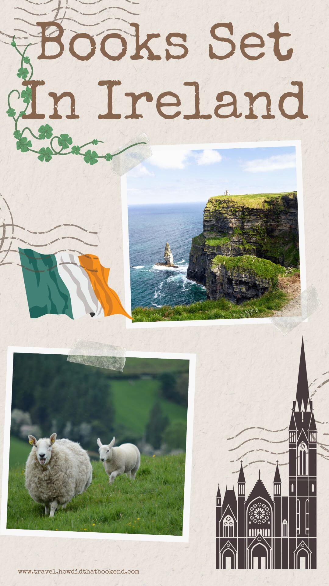 Books Set in Ireland Bookends
