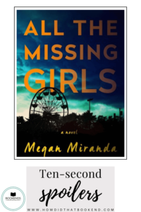 Bookends – How did that book end? Book spoilers to jog your memory.